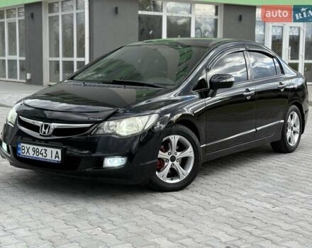 Черный Хонда Цивик, объемом двигателя 1.8 л и пробегом 285 тыс. км за 6200 $, фото 1 на Automoto.ua