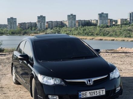 Хонда Цивик 2007 в Кривом Роге на Automoto.ua Черный Хонда Цивик, объемом двигателя 1.8 л и пробегом 212 тыс. км за 6800 $, фото 1 на Automoto.ua
