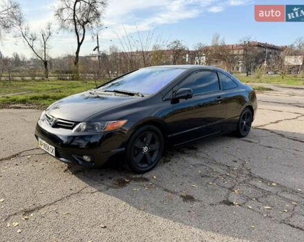 Черный Хонда Цивик, объемом двигателя 1.8 л и пробегом 165 тыс. км за 6999 $, фото 1 на Automoto.ua