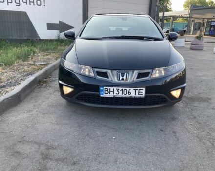 Черный Хонда Цивик, объемом двигателя 1.8 л и пробегом 185 тыс. км за 7500 $, фото 1 на Automoto.ua