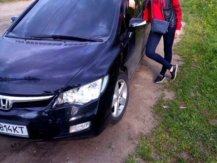 Черный Хонда Цивик, объемом двигателя 1.8 л и пробегом 19 тыс. км за 7000 $, фото 1 на Automoto.ua