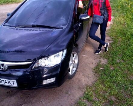 Черный Хонда Цивик, объемом двигателя 1.8 л и пробегом 19 тыс. км за 7000 $, фото 1 на Automoto.ua