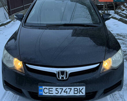 Черный Хонда Цивик, объемом двигателя 1.8 л и пробегом 345 тыс. км за 5300 $, фото 1 на Automoto.ua