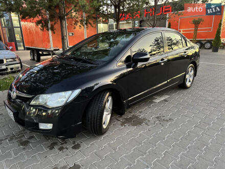 Черный Хонда Цивик, объемом двигателя 1.8 л и пробегом 293 тыс. км за 7700 $, фото 1 на Automoto.ua