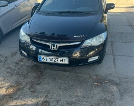 Черный Хонда Цивик, объемом двигателя 1.8 л и пробегом 230 тыс. км за 6000 $, фото 1 на Automoto.ua