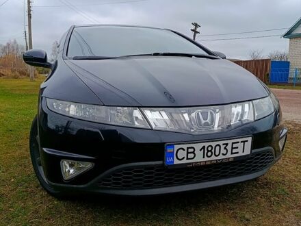 Черный Хонда Цивик, объемом двигателя 1.8 л и пробегом 260 тыс. км за 7200 $, фото 1 на Automoto.ua