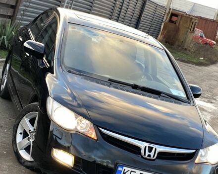 Черный Хонда Цивик, объемом двигателя 1.8 л и пробегом 156 тыс. км за 6600 $, фото 1 на Automoto.ua