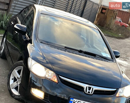 Черный Хонда Цивик, объемом двигателя 1.8 л и пробегом 159 тыс. км за 6700 $, фото 1 на Automoto.ua