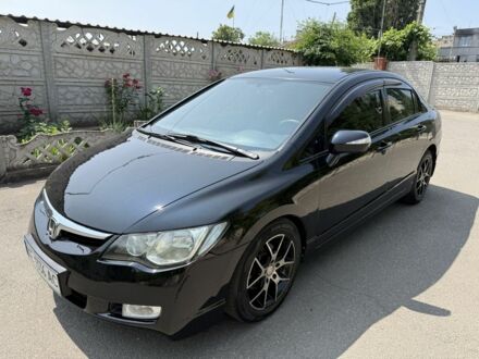 Хонда Цивик 2008 в Кривом Роге на Automoto.ua Черный Хонда Цивик, объемом двигателя 1.8 л и пробегом 250 тыс. км за 5500 $, фото 1 на Automoto.ua