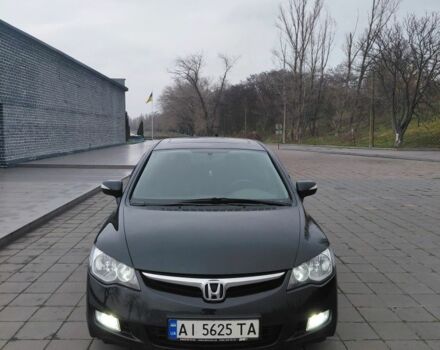 Черный Хонда Цивик, объемом двигателя 1.8 л и пробегом 212 тыс. км за 6900 $, фото 1 на Automoto.ua