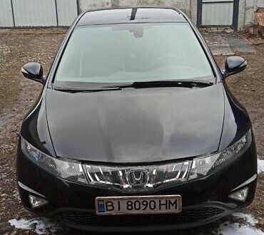 Хонда Цивик 2008 в Лубнах на Automoto.ua Черный Хонда Цивик, объемом двигателя 1.8 л и пробегом 249 тыс. км за 6700 $, фото 1 на Automoto.ua