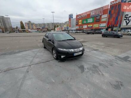 Черный Хонда Цивик, объемом двигателя 1.8 л и пробегом 100 тыс. км за 7400 $, фото 1 на Automoto.ua