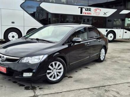 Черный Хонда Цивик, объемом двигателя 1.3 л и пробегом 197 тыс. км за 6600 $, фото 1 на Automoto.ua