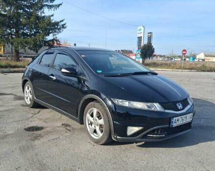 Черный Хонда Цивик, объемом двигателя 1.34 л и пробегом 235 тыс. км за 5900 $, фото 1 на Automoto.ua