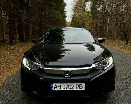 Черный Хонда Цивик, объемом двигателя 2 л и пробегом 72 тыс. км за 13500 $, фото 1 на Automoto.ua