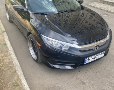 Черный Хонда Цивик, объемом двигателя 2 л и пробегом 85 тыс. км за 12500 $, фото 1 на Automoto.ua