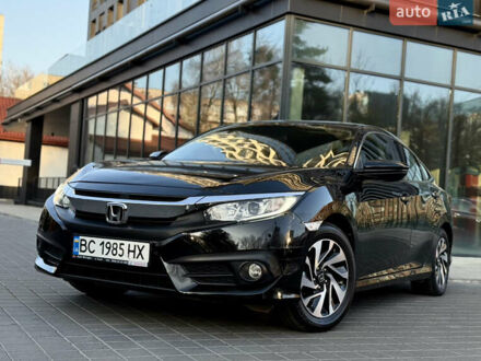 Черный Хонда Цивик, объемом двигателя 1.6 л и пробегом 56 тыс. км за 13500 $, фото 1 на Automoto.ua
