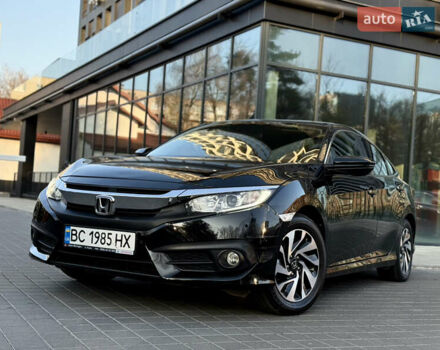 Черный Хонда Цивик, объемом двигателя 1.6 л и пробегом 56 тыс. км за 13500 $, фото 1 на Automoto.ua