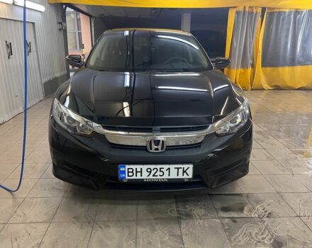 Черный Хонда Цивик, объемом двигателя 2 л и пробегом 70 тыс. км за 13400 $, фото 1 на Automoto.ua