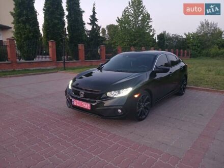 Чорний Хонда Сівік, об'ємом двигуна 2 л та пробігом 100 тис. км за 16800 $, фото 1 на Automoto.ua