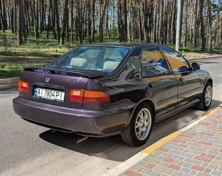 Фиолетовый Хонда Цивик, объемом двигателя 1.49 л и пробегом 413 тыс. км за 2700 $, фото 2 на Automoto.ua