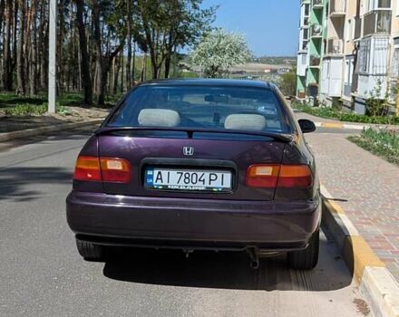 Фиолетовый Хонда Цивик, объемом двигателя 1.49 л и пробегом 413 тыс. км за 2700 $, фото 4 на Automoto.ua