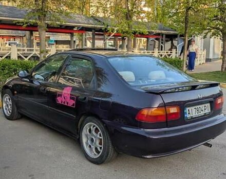 Фиолетовый Хонда Цивик, объемом двигателя 1.49 л и пробегом 413 тыс. км за 2700 $, фото 11 на Automoto.ua