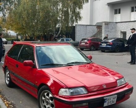 Красный Хонда Цивик, объемом двигателя 1.4 л и пробегом 240 тыс. км за 4500 $, фото 3 на Automoto.ua