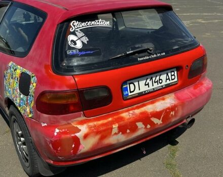 Красный Хонда Цивик, объемом двигателя 1.3 л и пробегом 390 тыс. км за 2300 $, фото 2 на Automoto.ua