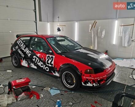 Красный Хонда Цивик, объемом двигателя 1.4 л и пробегом 2 тыс. км за 10000 $, фото 5 на Automoto.ua