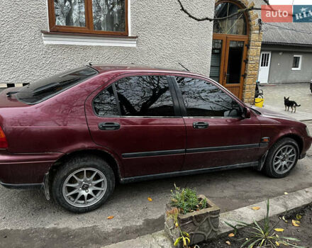 Красный Хонда Цивик, объемом двигателя 1.4 л и пробегом 329 тыс. км за 2300 $, фото 3 на Automoto.ua