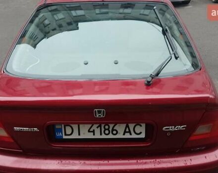 Красный Хонда Цивик, объемом двигателя 1.4 л и пробегом 315 тыс. км за 2399 $, фото 5 на Automoto.ua