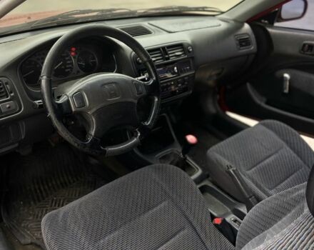 Червоний Хонда Сівік, об'ємом двигуна 1.3 л та пробігом 250 тис. км за 1999 $, фото 9 на Automoto.ua