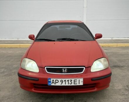 Червоний Хонда Сівік, об'ємом двигуна 1.3 л та пробігом 250 тис. км за 1999 $, фото 2 на Automoto.ua