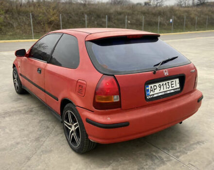 Червоний Хонда Сівік, об'ємом двигуна 1.34 л та пробігом 350 тис. км за 2000 $, фото 4 на Automoto.ua