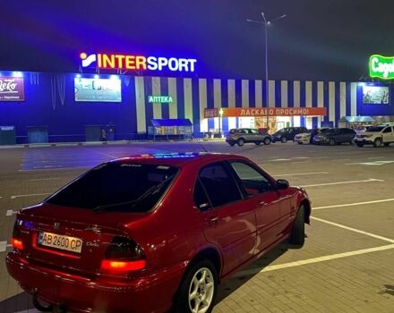 Красный Хонда Цивик, объемом двигателя 1.4 л и пробегом 210 тыс. км за 2800 $, фото 1 на Automoto.ua