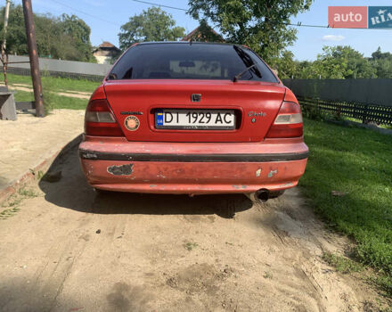 Красный Хонда Цивик, объемом двигателя 1.4 л и пробегом 266 тыс. км за 1500 $, фото 2 на Automoto.ua