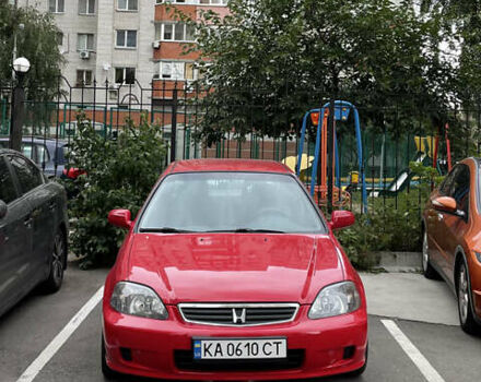 Красный Хонда Цивик, объемом двигателя 1.5 л и пробегом 250 тыс. км за 4500 $, фото 2 на Automoto.ua