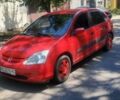 Красный Хонда Цивик, объемом двигателя 1.4 л и пробегом 184 тыс. км за 3500 $, фото 1 на Automoto.ua
