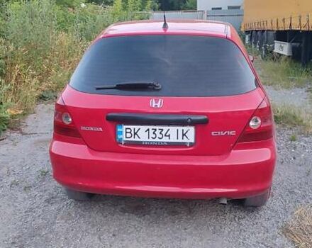 Красный Хонда Цивик, объемом двигателя 1.6 л и пробегом 440 тыс. км за 2500 $, фото 2 на Automoto.ua
