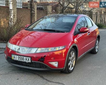 Красный Хонда Цивик, объемом двигателя 1.8 л и пробегом 272 тыс. км за 6000 $, фото 14 на Automoto.ua