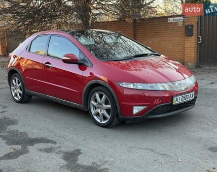 Красный Хонда Цивик, объемом двигателя 1.8 л и пробегом 272 тыс. км за 6000 $, фото 3 на Automoto.ua