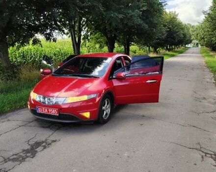 Красный Хонда Цивик, объемом двигателя 1.8 л и пробегом 243 тыс. км за 4700 $, фото 5 на Automoto.ua