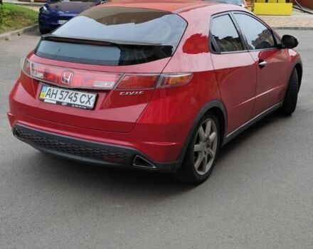 Красный Хонда Цивик, объемом двигателя 1.8 л и пробегом 220 тыс. км за 6500 $, фото 2 на Automoto.ua
