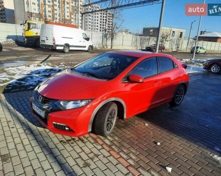 Красный Хонда Цивик, объемом двигателя 1.8 л и пробегом 180 тыс. км за 12500 $, фото 3 на Automoto.ua