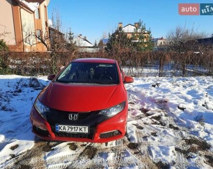 Красный Хонда Цивик, объемом двигателя 1.8 л и пробегом 180 тыс. км за 12500 $, фото 2 на Automoto.ua