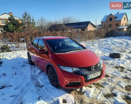 Красный Хонда Цивик, объемом двигателя 1.8 л и пробегом 180 тыс. км за 12500 $, фото 1 на Automoto.ua