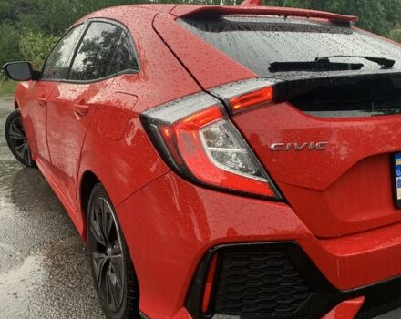 Красный Хонда Цивик, объемом двигателя 1.5 л и пробегом 77 тыс. км за 17800 $, фото 3 на Automoto.ua