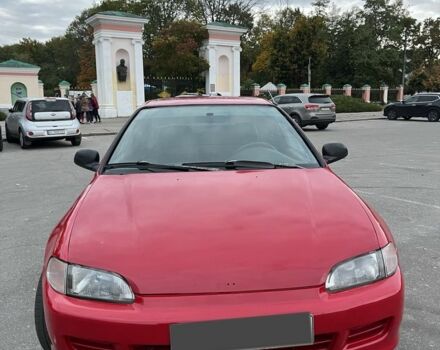 Красный Хонда Цивик, объемом двигателя 1.5 л и пробегом 350 тыс. км за 3500 $, фото 6 на Automoto.ua