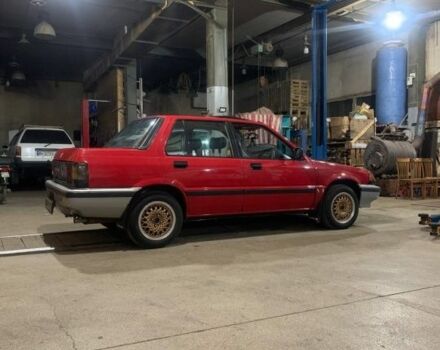 Красный Хонда Цивик, объемом двигателя 1.5 л и пробегом 220 тыс. км за 1500 $, фото 1 на Automoto.ua